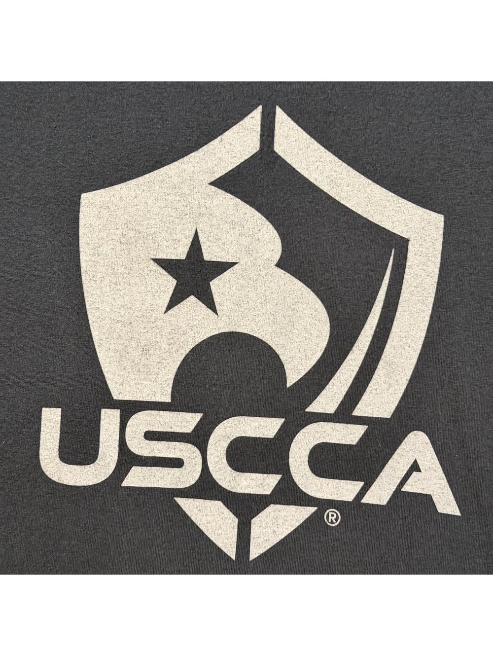 Uscca Men's 2xl Gildan Black T-Shirt Eagle & Shield Logo Us Concealed Carry Asso View 2